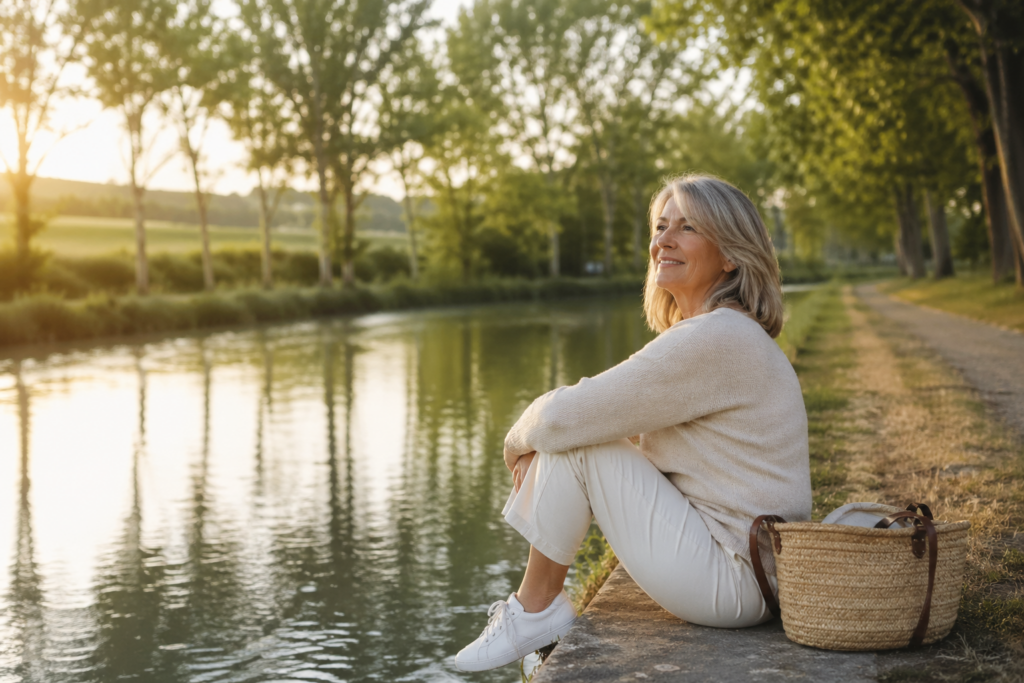 Voyage solo Canal du Midi après 50 ans — péniche chambre d'hôtes à Villeneuve-lès-Béziers, Hérault